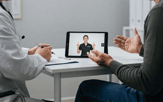 Dal pediatra e dal medico di base con il servizio di video-interpretariato in LIS in Veneto